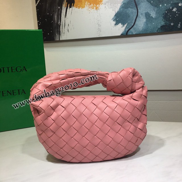 Bottega veneta高端女包 98080 寶緹嘉小號羊皮手工編織女包 BV爆款jodie新版本2代編織打結圓形hobo包  gxz1146